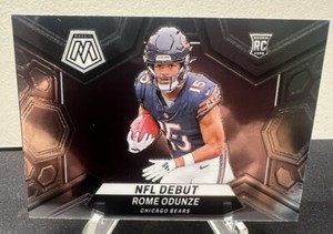 2024 Panini Mosaic - NFL Debut Prizm #281 Rome Odunze (RC) Bears