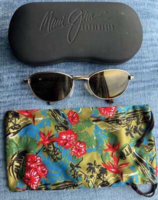Maui Jim Diamond Head MJ 145 16 Gold Frame - HCL Bronze Polarized