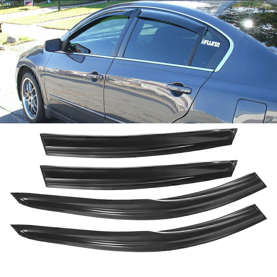 Aazon.co: Goodyear Shatterproof In-Channel Window Deflectors For Nissan Altia 2019-2025, Rain - Foto 7
