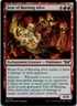 Magic the Gathering Foil Fear of Burning Alive Duskmourn: House of Horror MTG