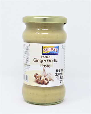 (1kg=13,30 )  Ingwer-Knoblauch Paste, Ginger Garlic Paste, 300g, Ashoka