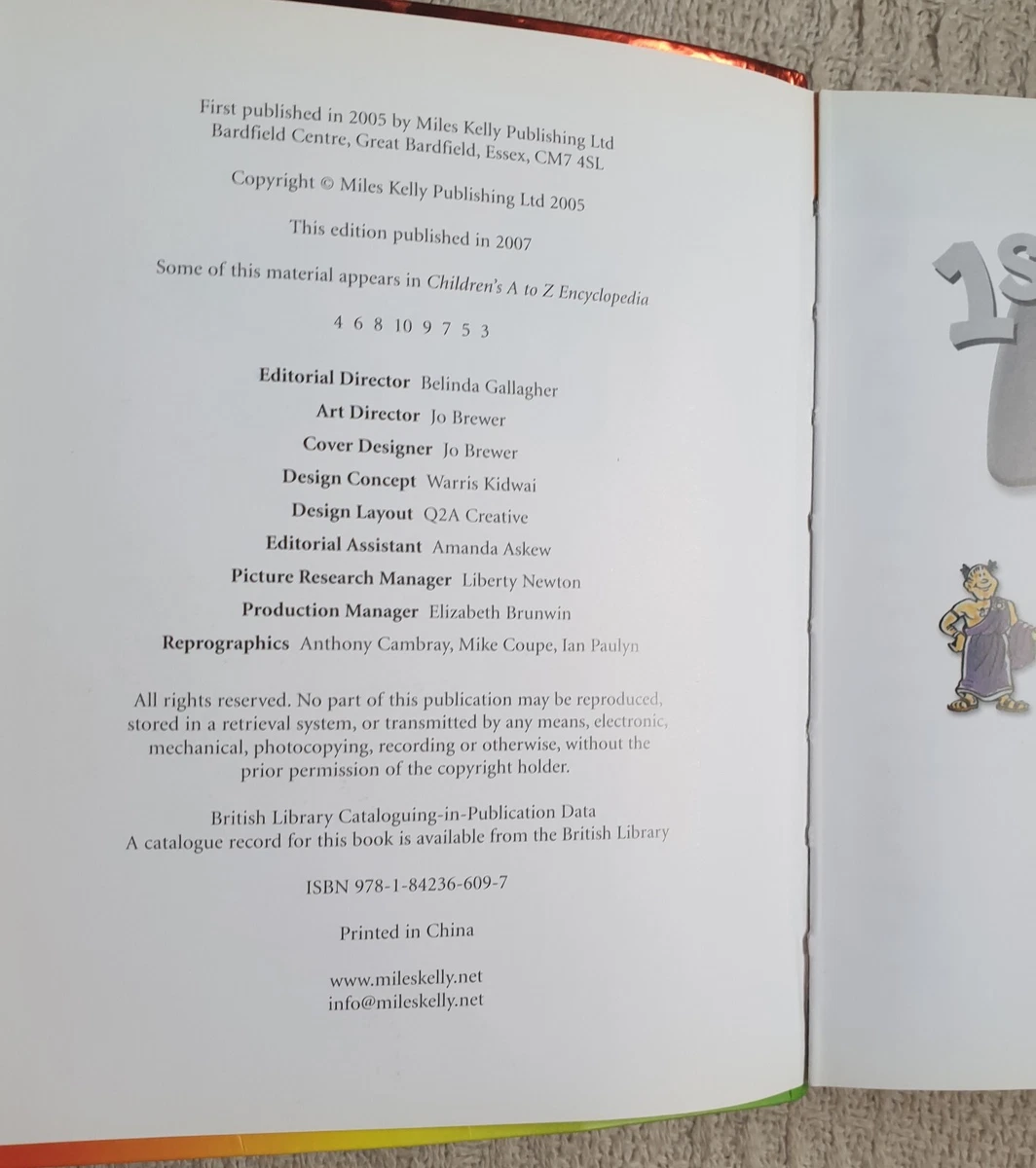 1st A To Z Visual Factfinder - Encyclopedia For Younger Readers