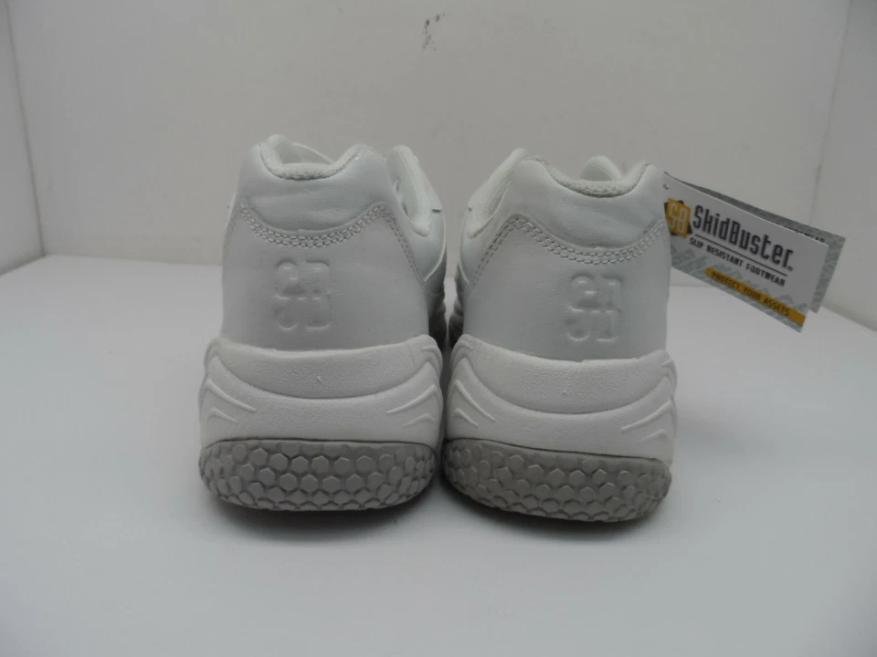 Zapato de trabajo deportivo antideslizante SkidBuster Service para hombre S5031 blanco 9,5 M Foto 4 de 4
