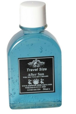 Reisegröße Aloe Vera & Kamille beruhigend nach der Sonne 50 ml vegan zugelassenes Hydrat