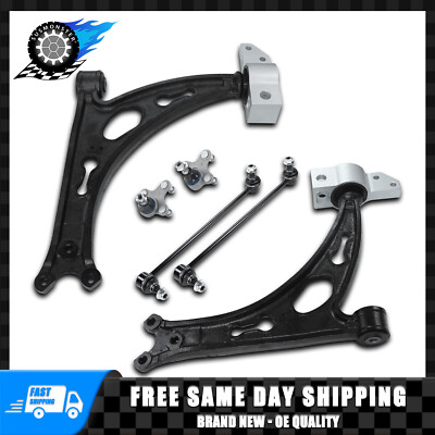 FÜR AUDI A3 VW CADDY EOS GOLF 5 6 JETTA SCIROCCO TOURAN QUERLENKER VORNE KIT NEU