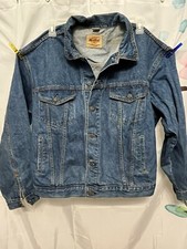 Vintage 1990s Hard Rock Cafe London Denim Jacket Size XL Nice Condition
