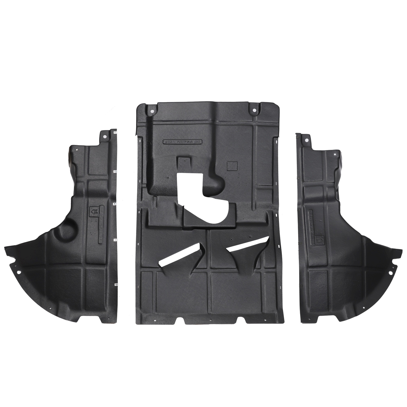Couverture moteur Fiat Ducato III pour trajets intensifs protection HDPE