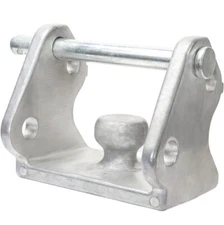 Trailer Hitch Lock, Trailer Lock with Pin, Aluminium Trailer Coupler Lock, Trail