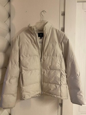 H&M Pufferjacke Daunenjacke Hell Cremeweiß Gr.S JUNIOR Teen KINDER 