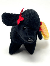 NEW WITH TAGS TY Beanie Baby - GIGI the Poodle Dog 6 inch - Mint  3-3750 