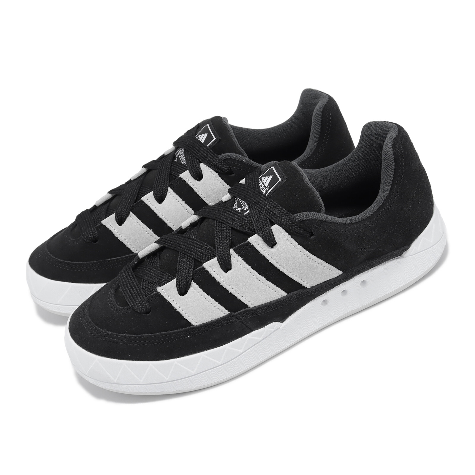 adidas Originals Adimatic Core Black Crystal White Мужская повседневная обувь унисекс ID8265