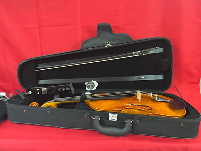 Andreas Gagliano VA402K-Y Viola Outfit 4/4 16.5 Pirastro Rosin Fits Violin/Viola