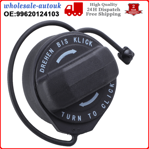 Black Fuel Cap Tank Cover Petrol For Porsche 997 986 Boxster 987 Boxster/Cayman - Picture 7 of 7