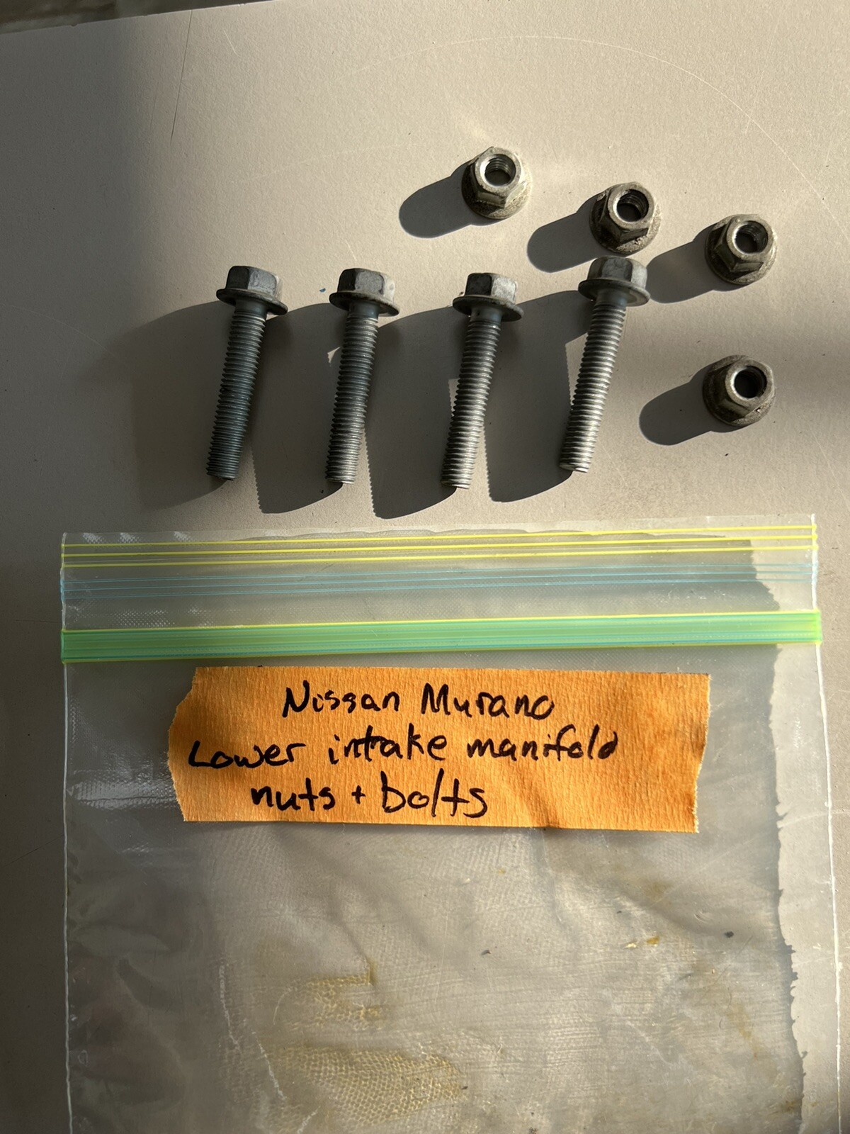 Lower Intake Manifold Bolts 2011 Nissan Murano 3.5 OEM eBay