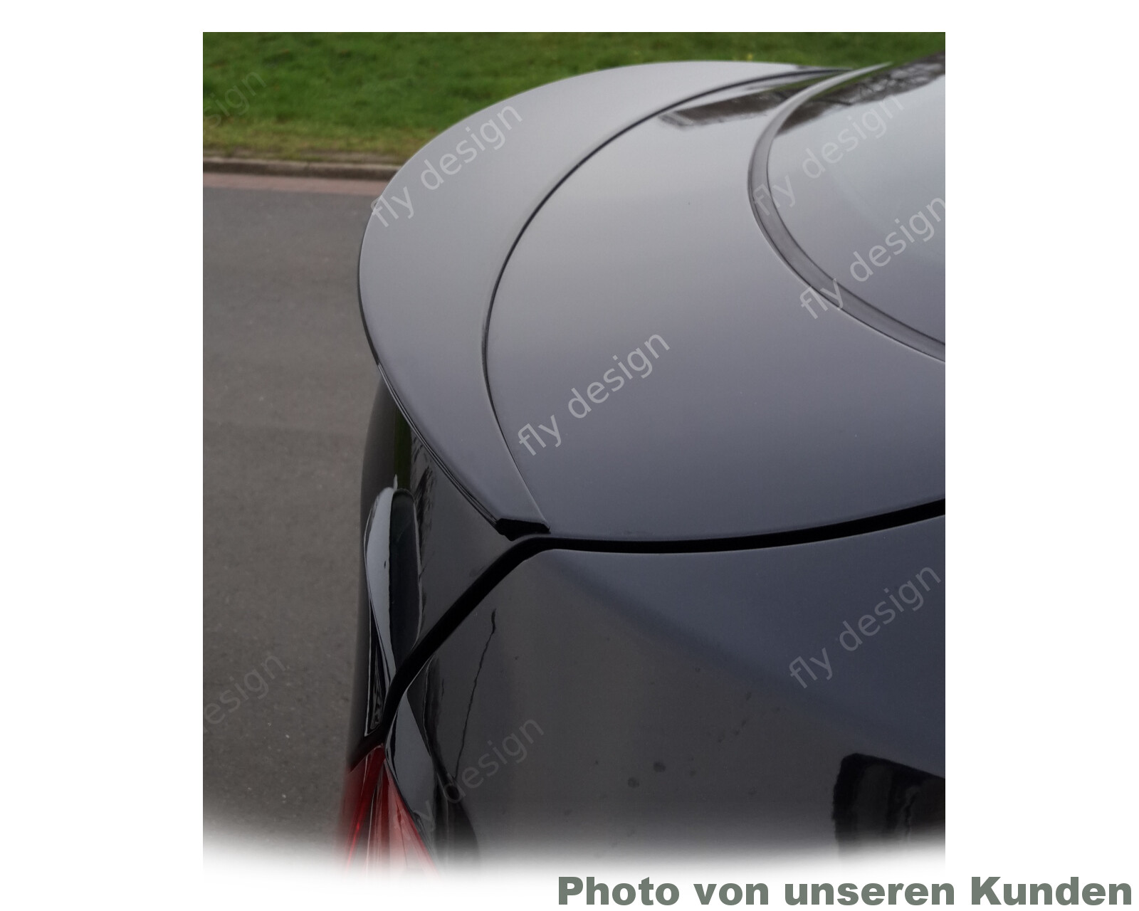 Fits BMW X6, Rear Spoiler Lip Body Kits Tuning Spoiler Wing