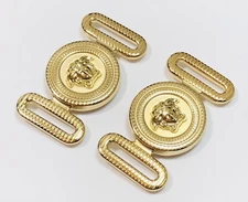 Versace VE 4446 Sunglasses Golden Replacement Temple Side Icon Logo Genuine