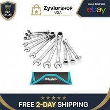 Duratech Flex-head Ratcheting Wrench Set 12-piece Metric 8-19mm Duratech Flex-head Ratcheting Wrench Set 12-piece Metric 8-19mm