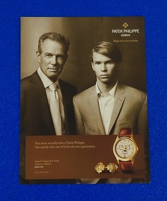 Patek Philippe Annual Calendar Model 5146J Swiss Watch 2008 Magazine Print Ad