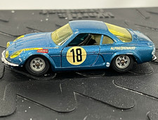 Solido 1:43 1971 Renault Alpine Berlinette 1600S #18 Blue Diecast Car
