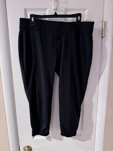 Champro Damen Fast-Pitch Softball Hose. Schwarze Größe extra große Gesäßtaschen �� - Bild 4 von 6