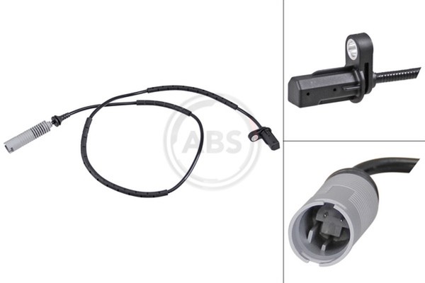 ABS Sensor Raddrehzahl A.B.S. 30268 FüR BMW E87 E90 E46 E91 E81 3Er 1Er Touring-image