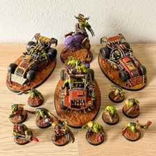 Warhammer 40k Xenos - Painted Orks Army - BoxedUp (409)
