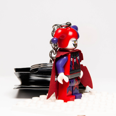 New Lego Nexo Knights Jestro Minifigure Keychain 853525 (nex013