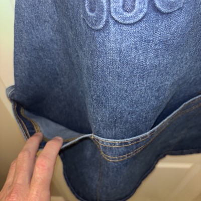 BRAND NEW! BUC-EE'S EMBOSSED DENIM APRON ADULT MENS WOMENS KITCHEN
