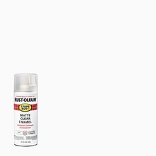 1Pc Rust-Oleum Stops Rust 12 Oz. Matte Clear Enamel Spray Paint, Clear