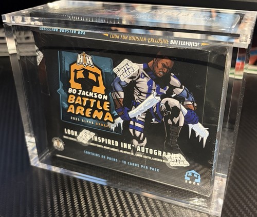 2025 Bo Jackson Battle Arena Alpha Update: Collectors Booster Box SEALED NEW