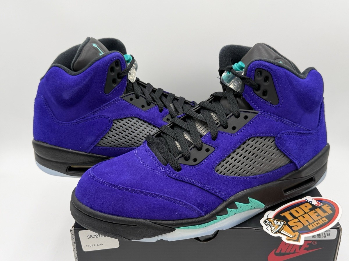 DS New Nike Air Jordan 5 Retro Alternate Grape 2020 Size 11