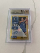 2018-2019 Panini Contenders Jalen Brunson Gold Rookie Ticket 6/10 Knicks Mavs