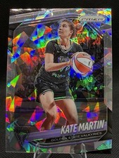 2025 Panini Prizm WNBA #97 Kate Martin Cracked Ice Prizm