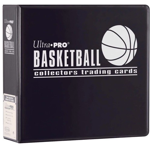 Ultra PRO Basketball Collectors Card Premium Black Album Organizer 3-Hole Page