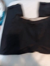 JB Britches Black  Pants Pleated Front Cuffed Size 36 R