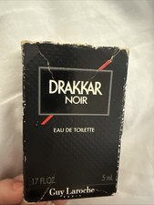 Guy Laroche Drakkar Noir Eau De Toilette .17oz Men's Eau de Toilette VINTAGE