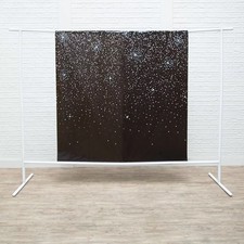 Black White Backdrop Banner Kit - 2 Pc.