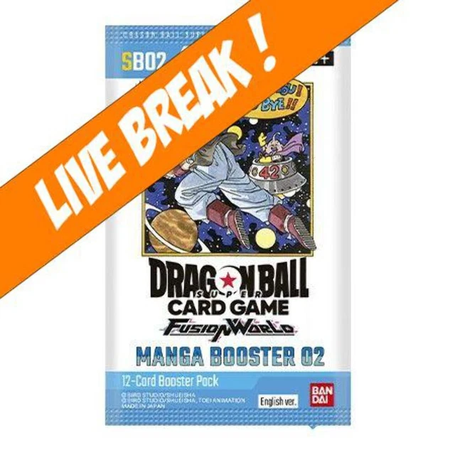 [ Live Break ] Dragon Ball Super Card Game: Fusion World – Manga Booster Pack [S
