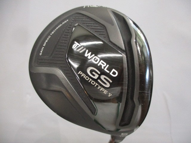 HONMA　GS　PROTOTYPE　5W　FZ-6S HONMA TOUR WORLD GS PROTOTYPE V Fairway Wood 5W VIZARD FZ6 (S