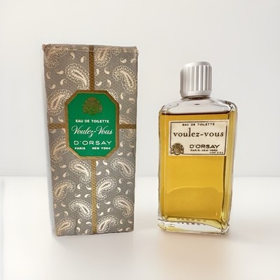 Vintage DOrsay Voulez Vous Eau De Toilette 2 oz Fragrance Perfume Boxed France