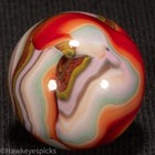 JABO TRIBUTE TO FRIENDSHIP Swirl Marble 23/32" Mint Hawkeyespicks sg — photo 2