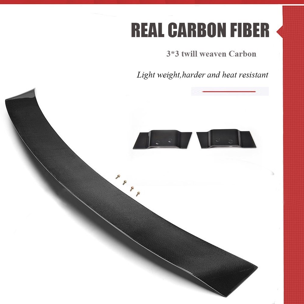 Fits Audi R8 GT V8 V10 Coupe 08-15 Rear Trunk Boot Spoiler Wing Lip Real Carbon 