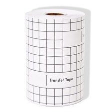 Transfer Tape for Vinyl - 6" x 100 Feet Clear Vinyl Transfer Tape w/Grid  Sc...