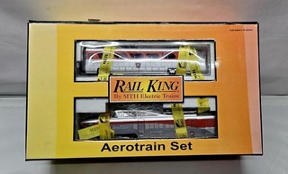 MTH RailKing 30 2210 1 PRR Aerotrain Train Pennsylvania 1000 PS 2.0