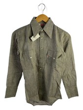 Levi’s Western Shirt BIG E Long Sleeve Shirt S GRY