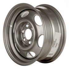 15x7 6 Slot Refurbished Steel Wheel Painted Silver 560-02131