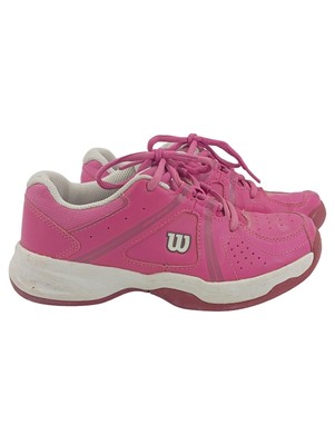 Wilson Sportschuhe Kinder Pink Größe 34.5 Turnschuhe Sneaker