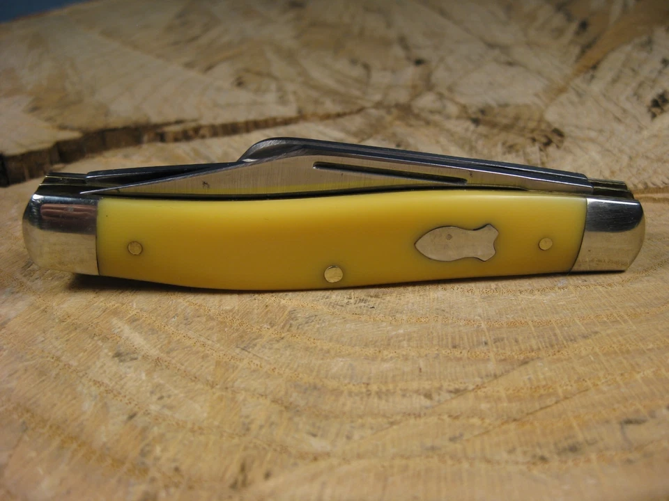 Nice Schrade 881Y Stockman 3 Blade Jack Knife - Image 4 of 4
