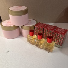 Avon Sweet Honesty Perfumed Skin Softener 5 Oz 3 Splash Perfumes .5 NOS