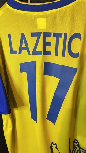 Maglia Gara Lazetic Verona Vintage Matchworn Issued Juventus Roma Lazio Milan - Foto 3 di 8